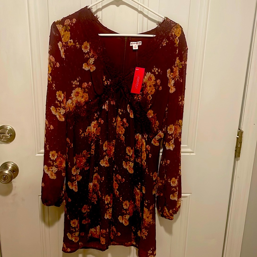 Xhilaration long sleeved dress